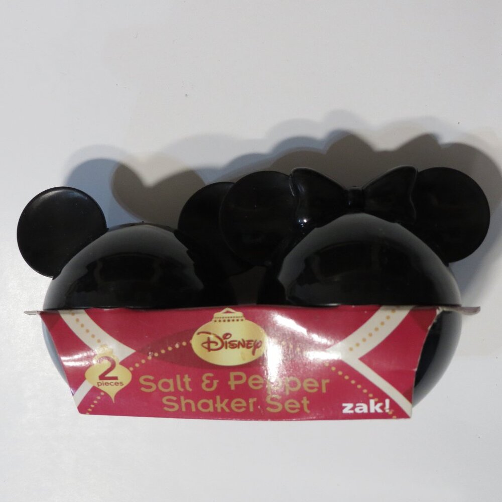 Disney Black Salt & Pepper Shaker Set